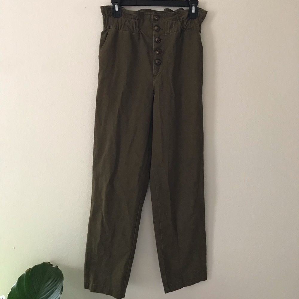 Forever 21 high waist flowy pants